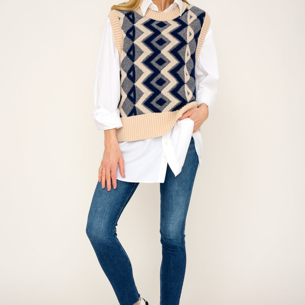 Lambswool Weekend Vest