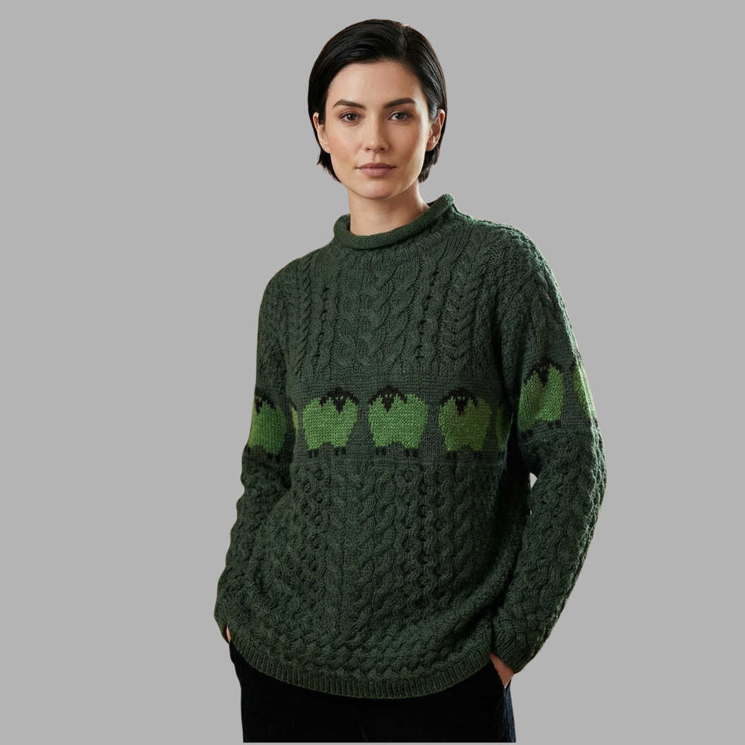 Merino Aran Sheep Jumper