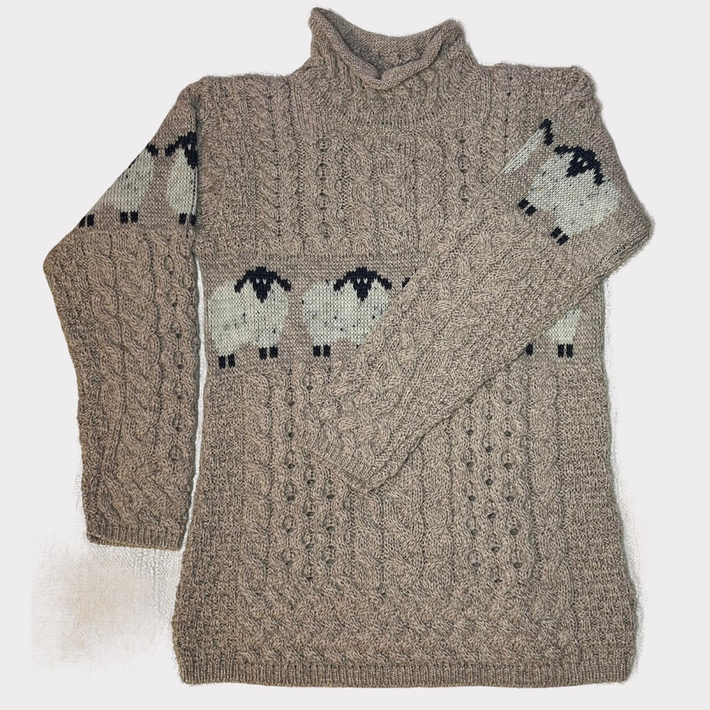 
                      
                        Merino Aran Sheep Jumper
                      
                    