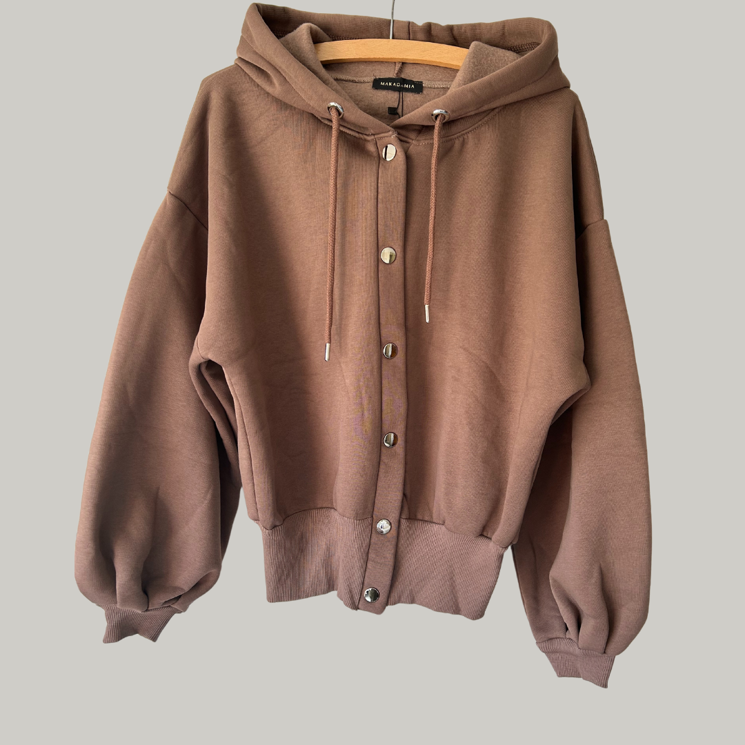 Zip-up hoodie