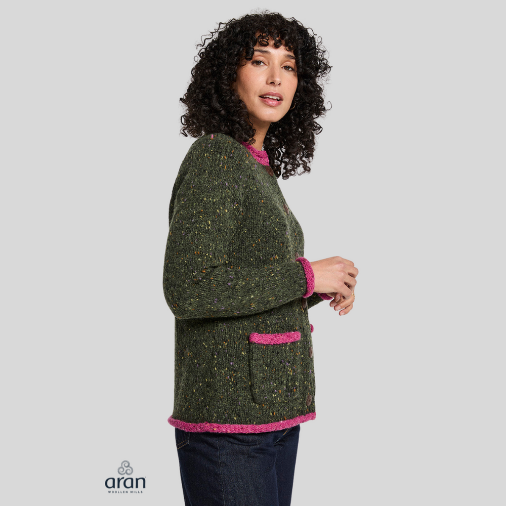 
                      
                        Donegal Raglan Cardigan
                      
                    