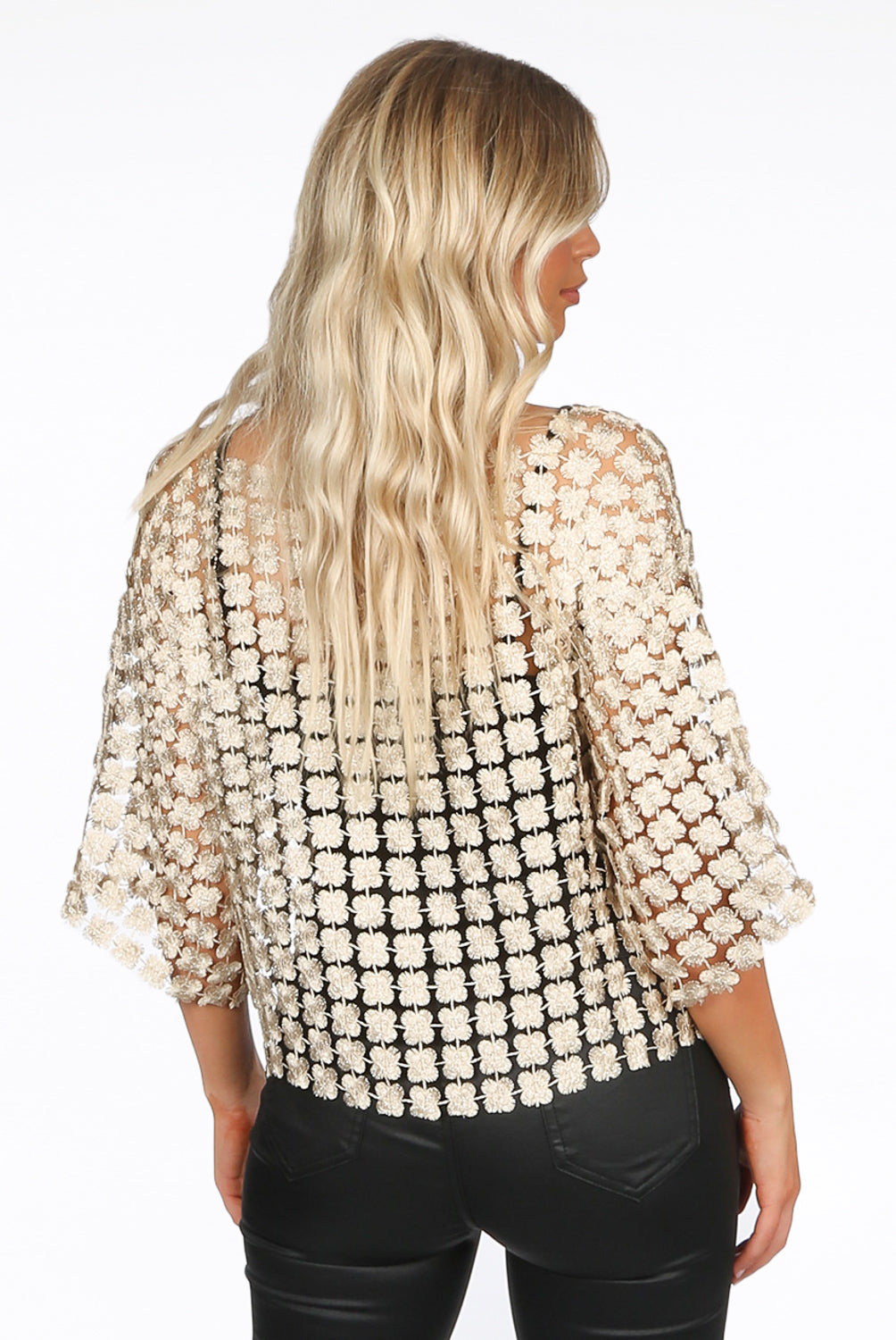 Crochet Top - Golden